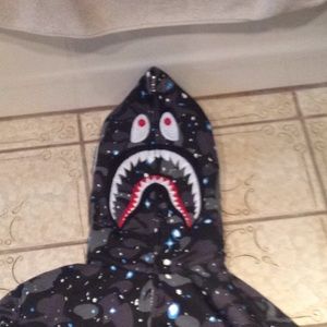 Galaxy bape jacket